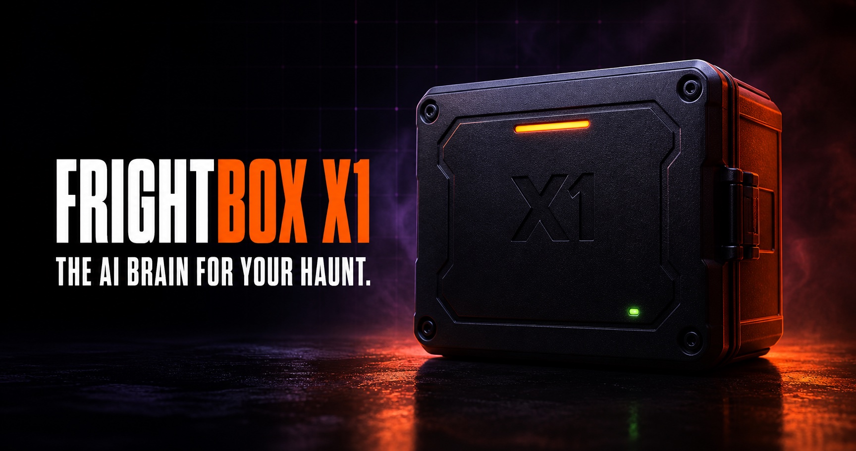 FrightBox X1, the AI brain for your haunt